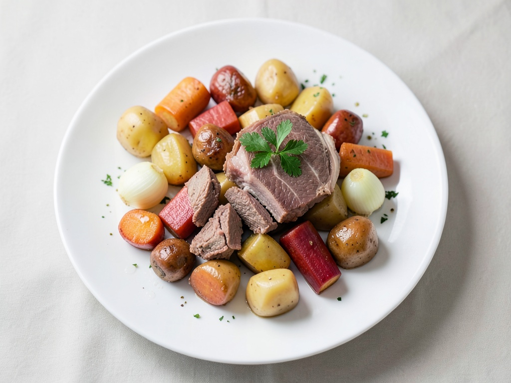 Rutabaga-Potato Vegetable with Lamb