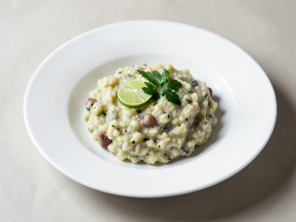 Purè cremoso di rape con lime