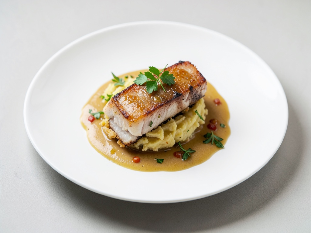 Bottatrice con crosta di patate