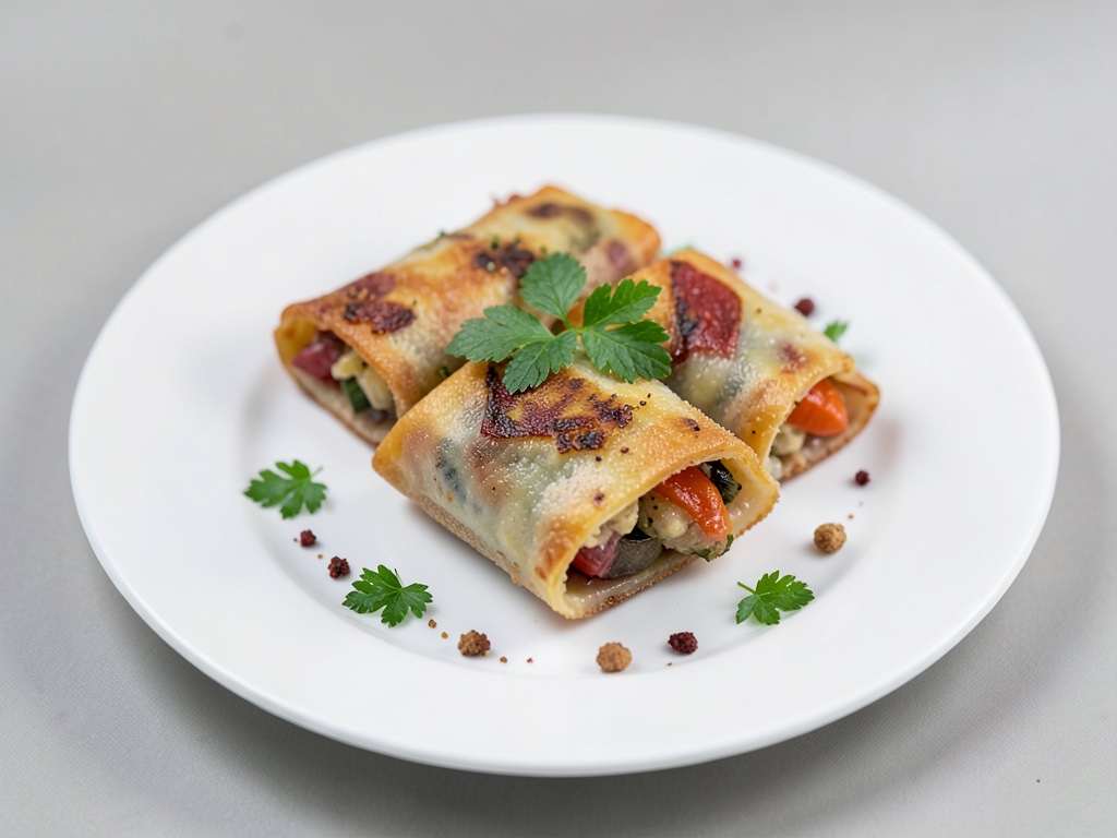 Knusprige Obst-Strudel-Taschen