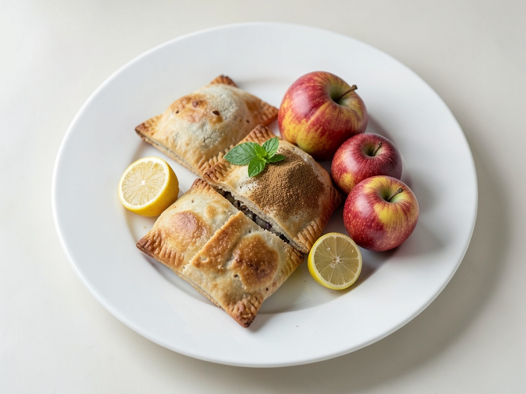 Knusprige Apfel-Taschen aus Blätterteig
