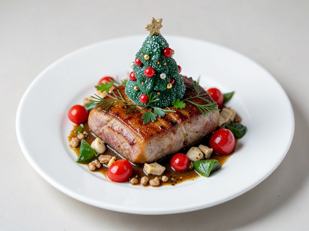 Deliziose decorazioni natalizie ad albero dolce