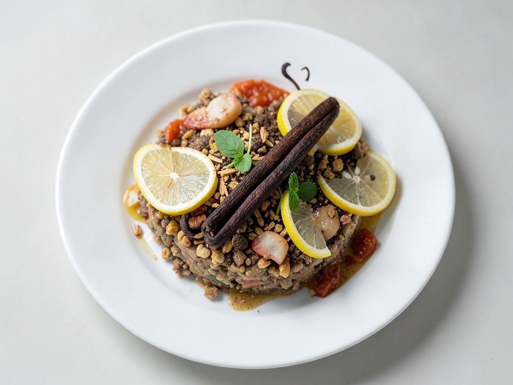 Gratin dolce di miglio con clementine