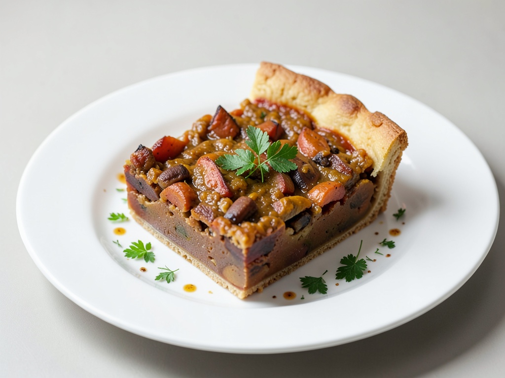 Herzhafte Süßkartoffel-Tarte