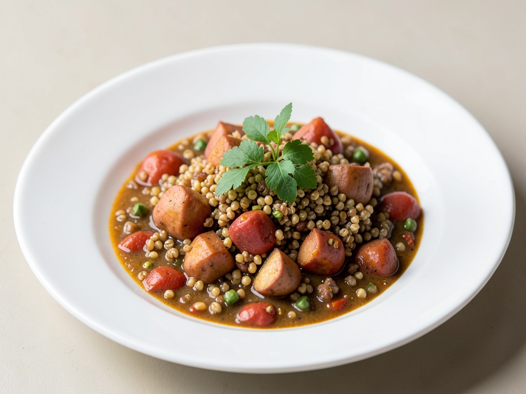 Ragoût apaisant à la patate douce et au quinoa