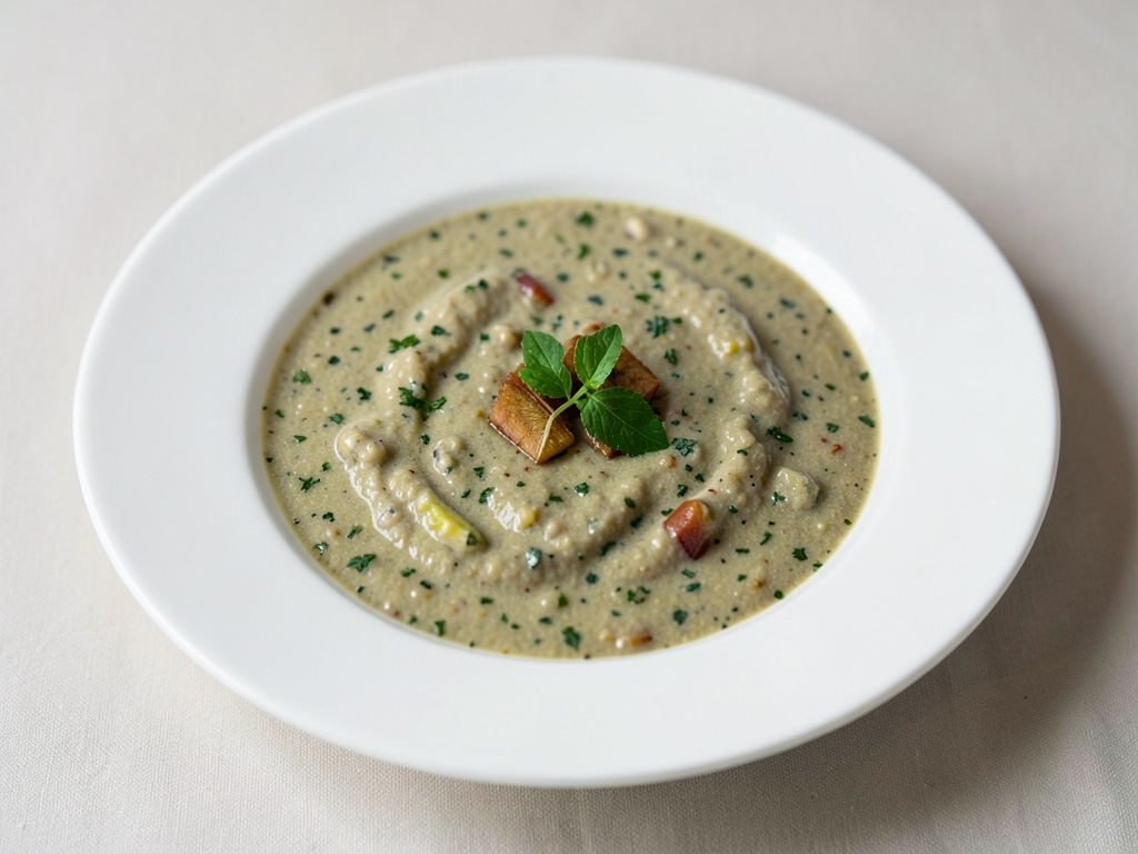 Sopa cremosa de endivia