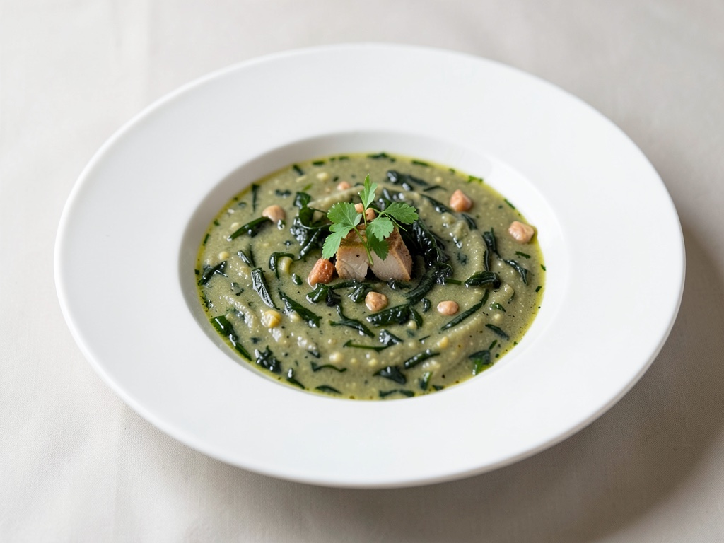 Sopa rápida de algas
