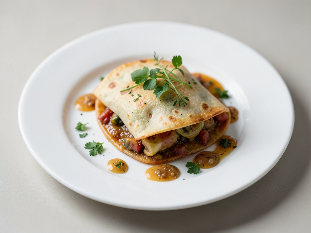 Süße Birnen-Tortilla