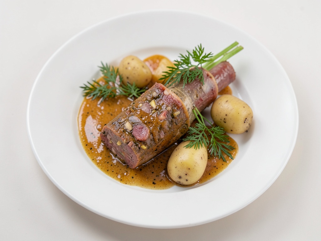 Tafelspitz classico con salsa al rafano