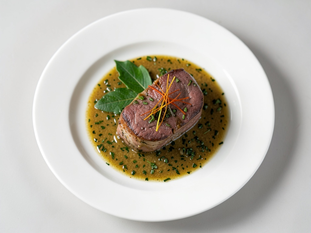Tafelspitz con salsa alle erbe