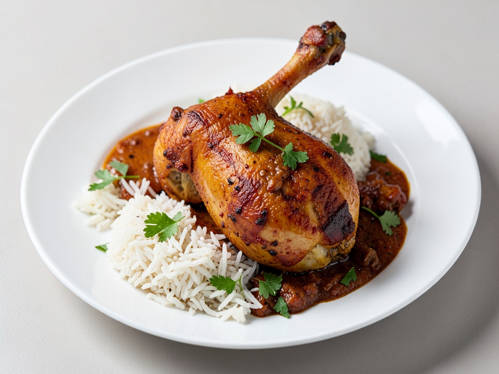 Pollo Tandoori con riso