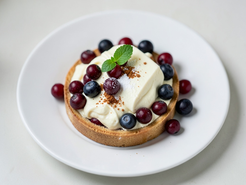 Torta croccante ai lamponi e quark