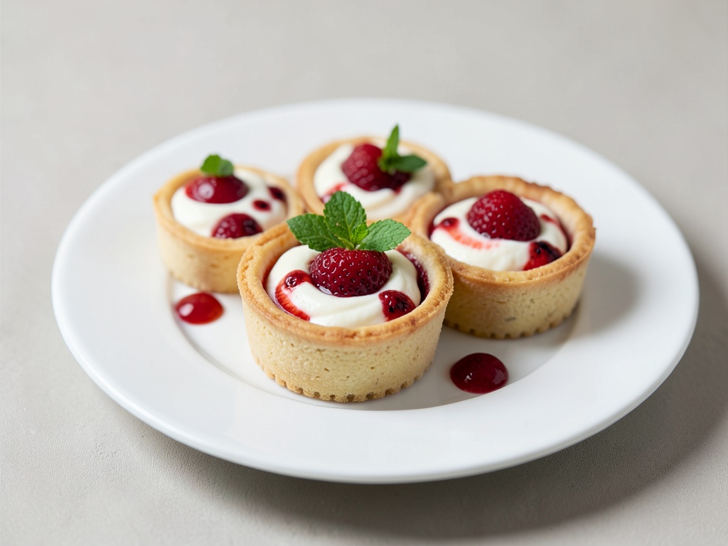 Tartelettes fraise yaourt
