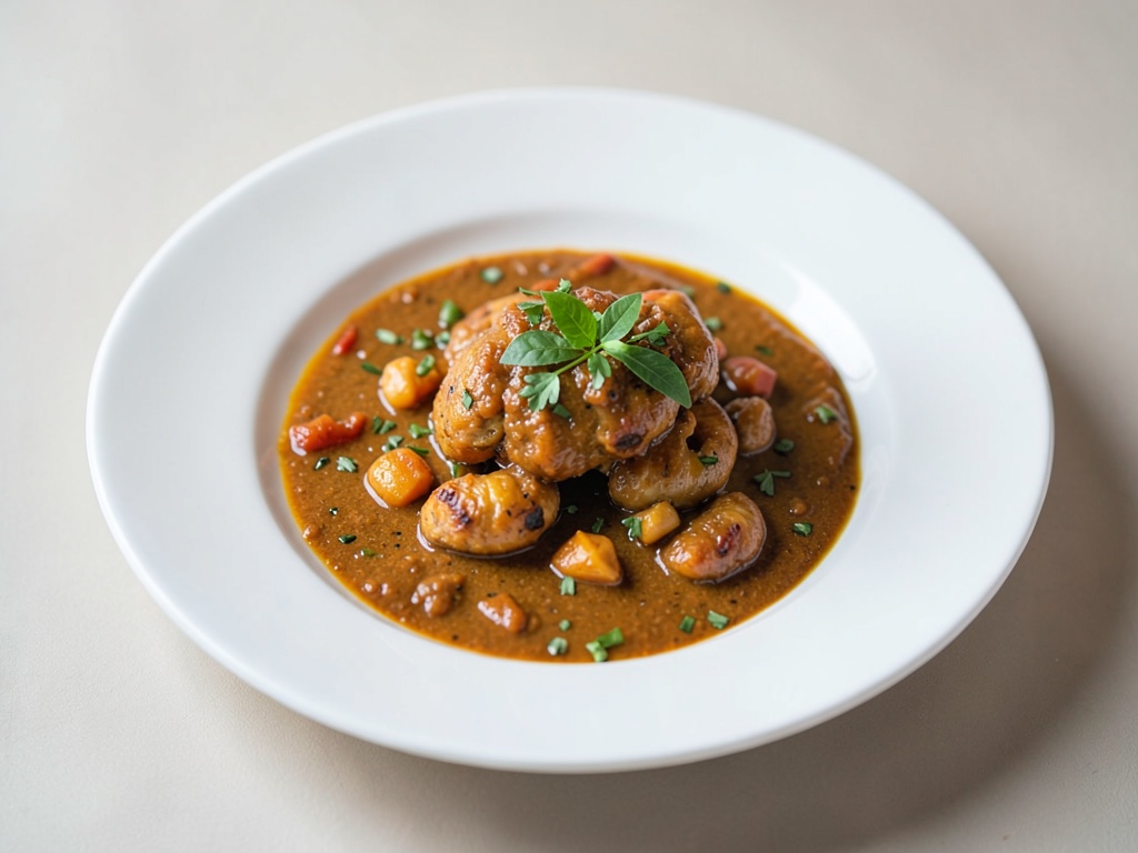 Curry di granchio sacchetto