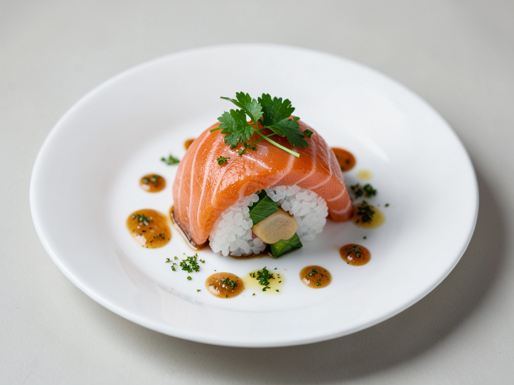 Temaki al salmone