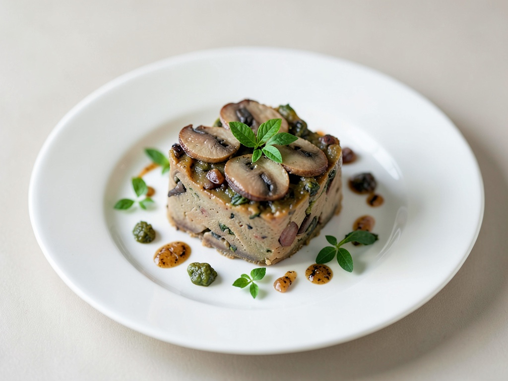 Terrina di funghi salata
