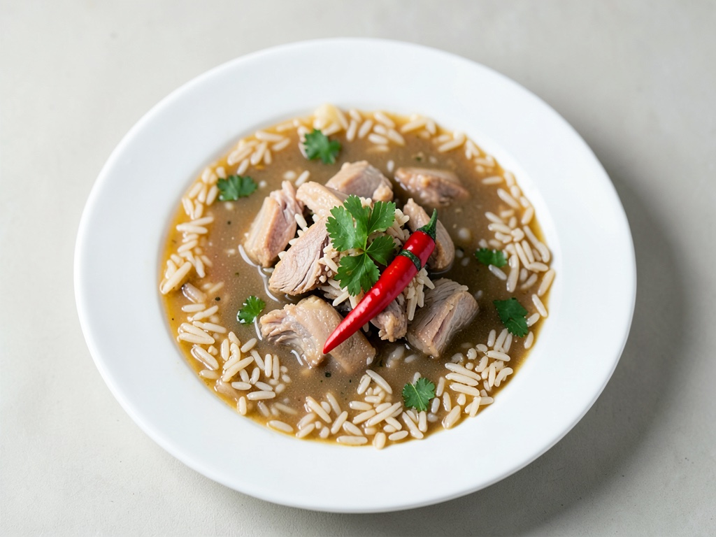 Zuppa di pollo tailandese