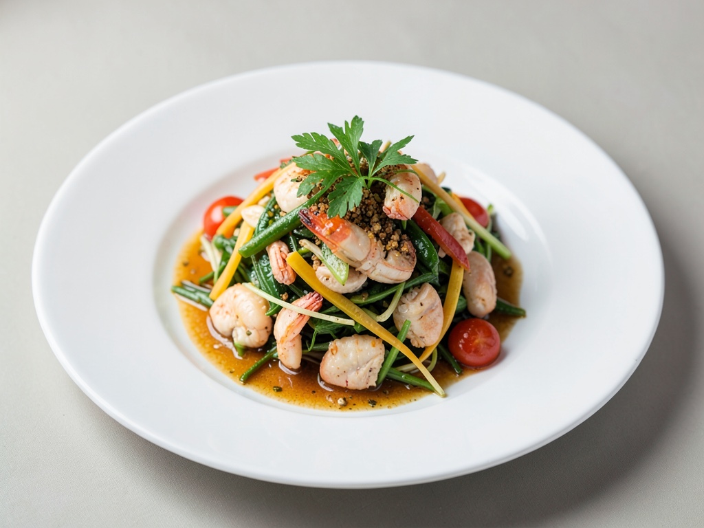 Thai-Krebsfleischsalat