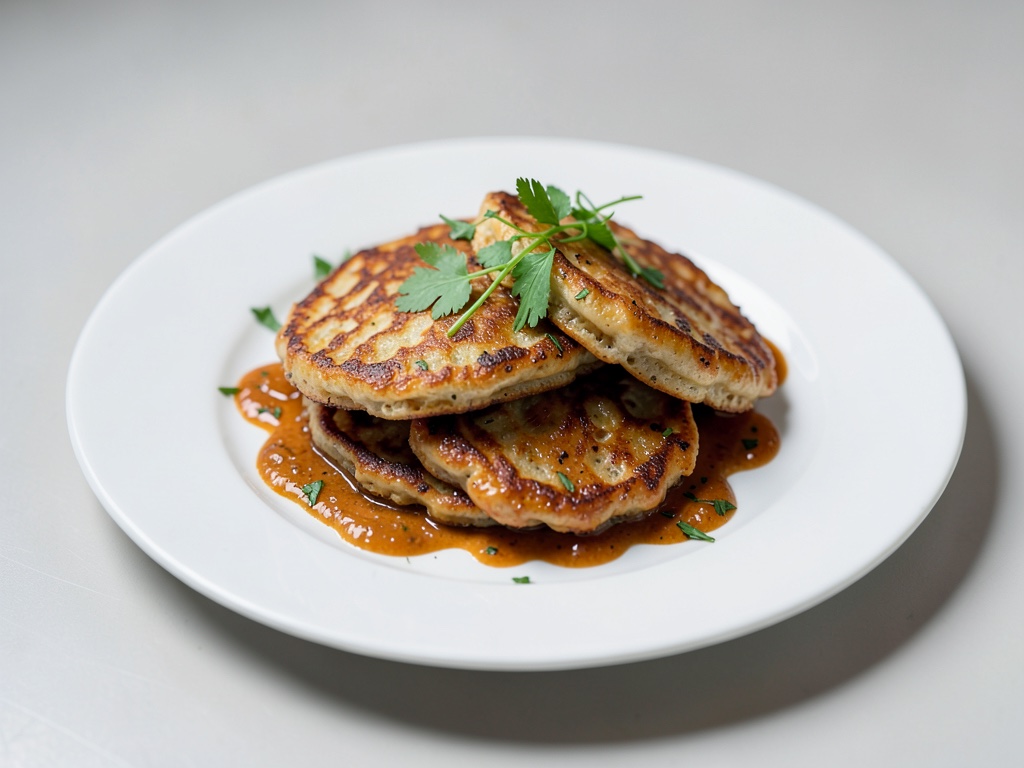 Galette thaïe aux crevettes croustillantes