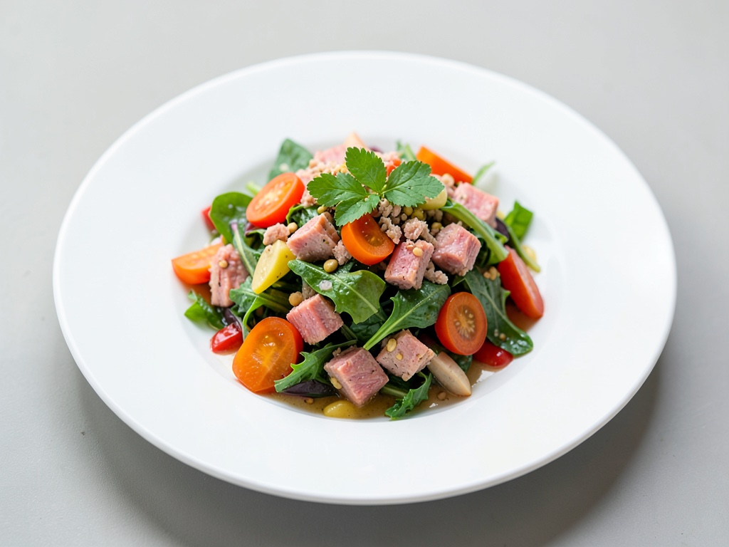 Insalata di Tonno e Verdure Colorata