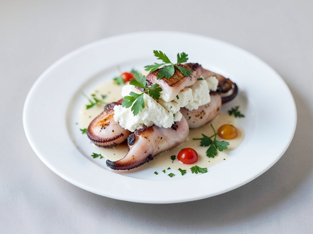 Calamari ripieni alla griglia