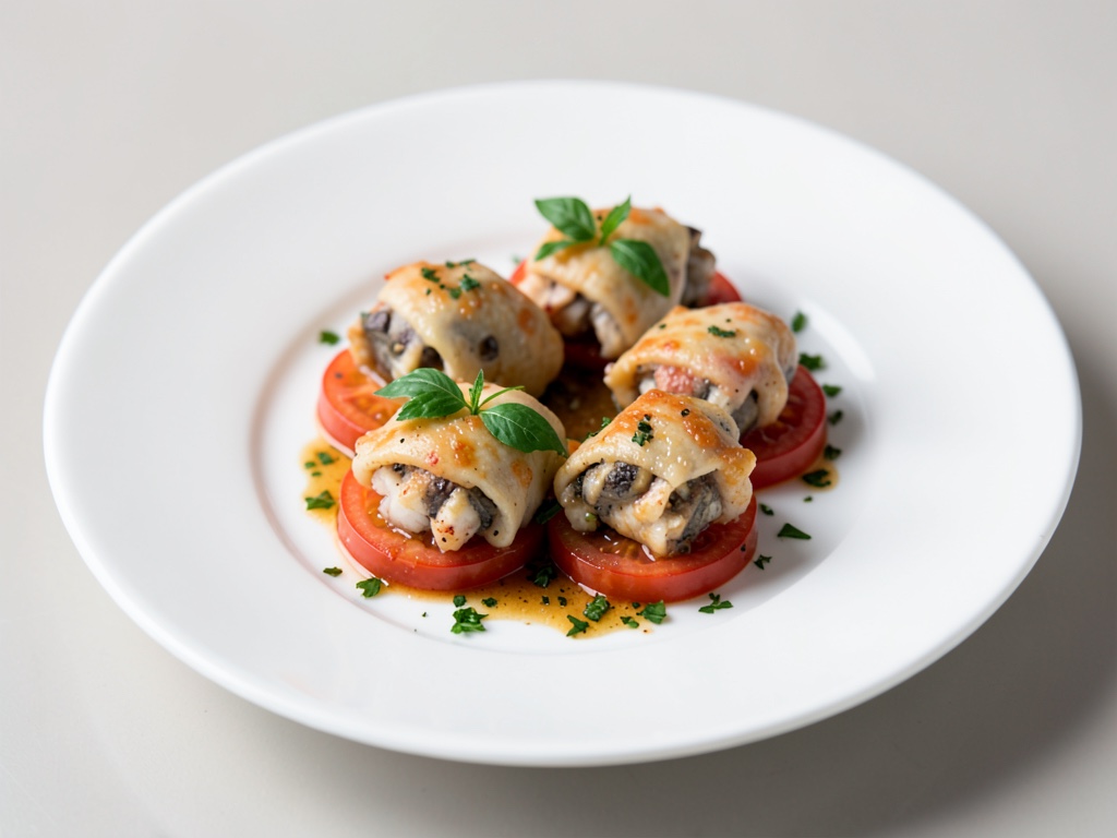 Calamari ripieni al pomodoro