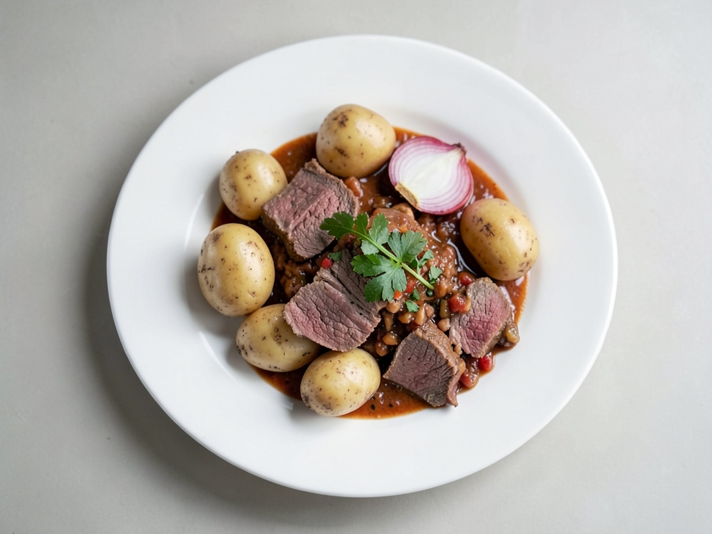 Gröstl tirolese con manzo