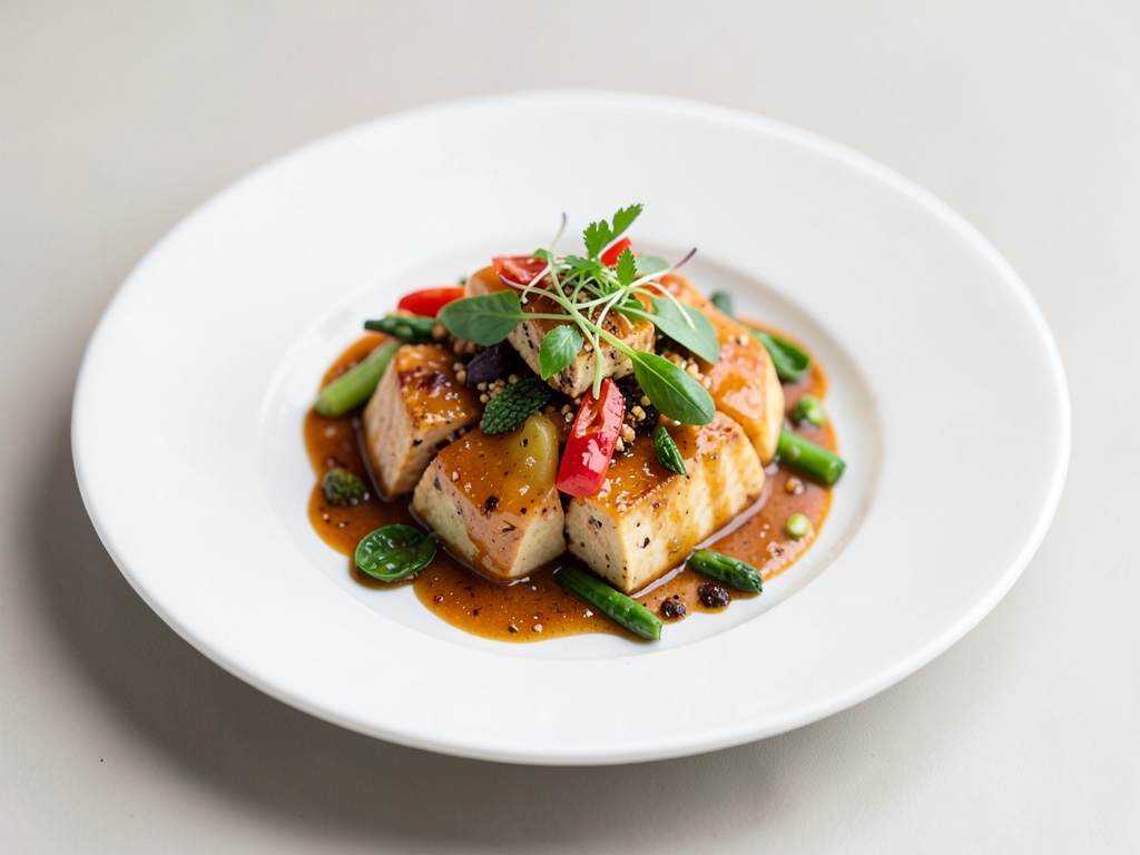 Tofu-légumes sucré-acidulé