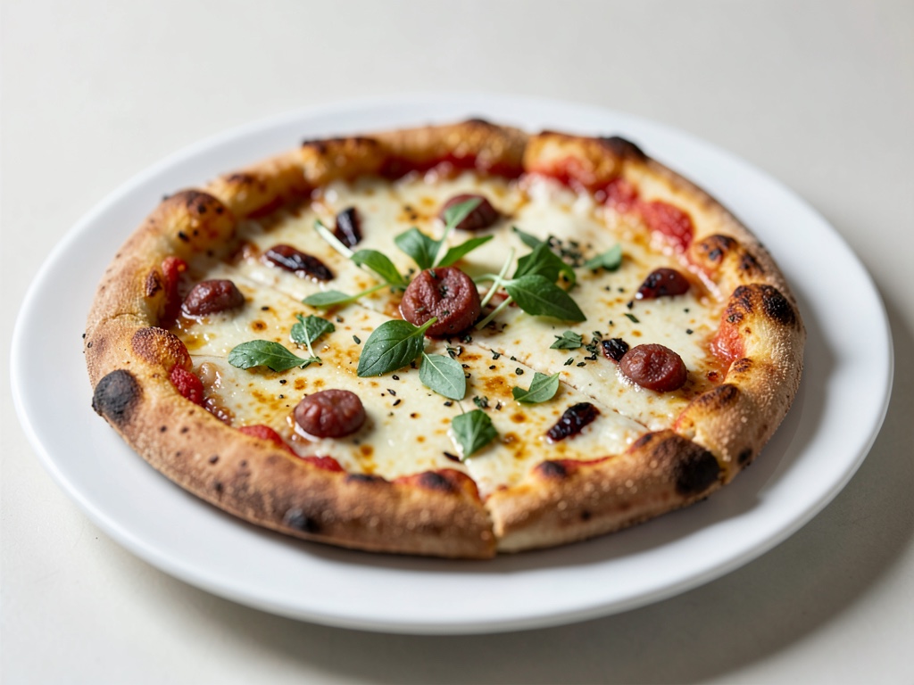 Pizza al tofu