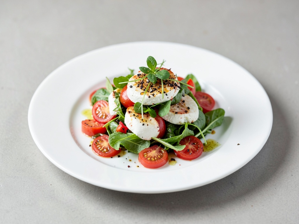 Fresh Tomato Mozzarella Salad