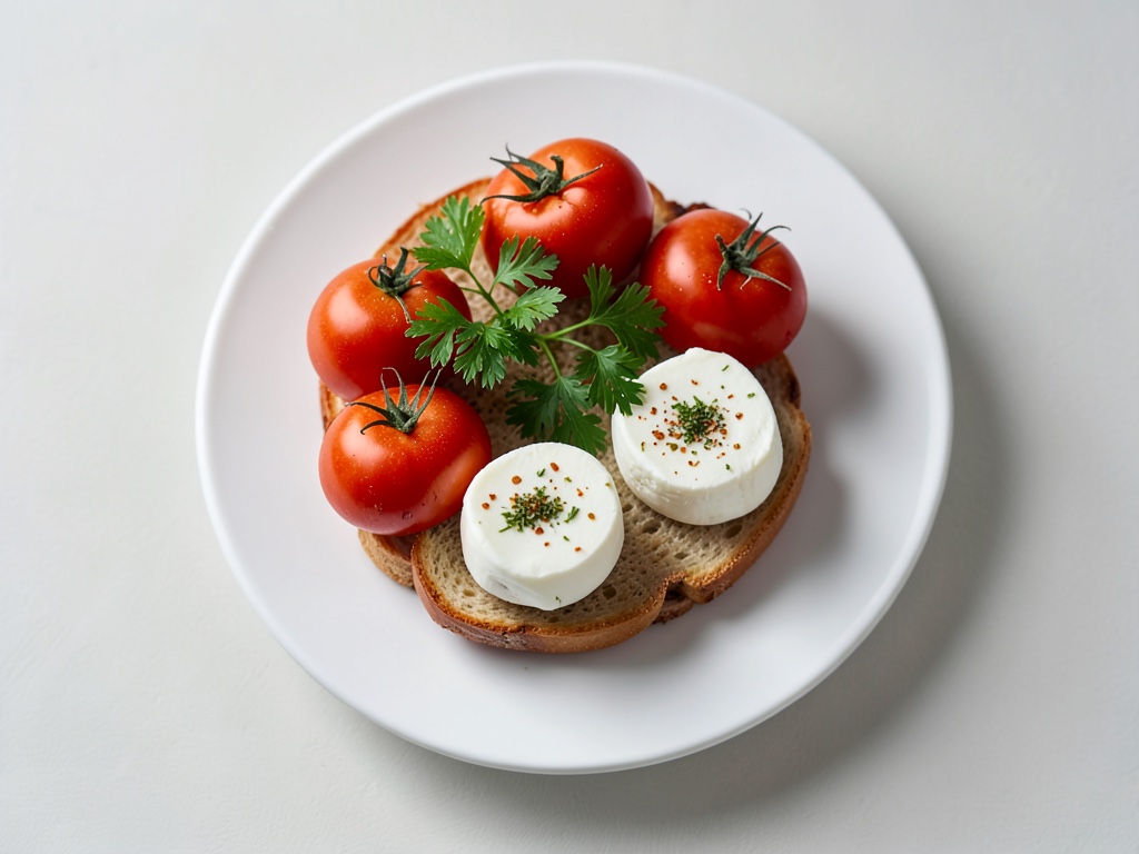 Tomates au four farcies de mozzarella