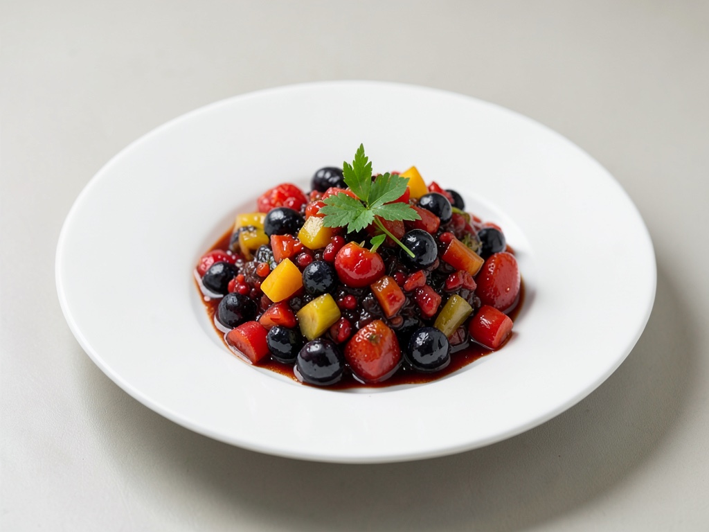 Chutney di pomodori e more fruttato e speziato