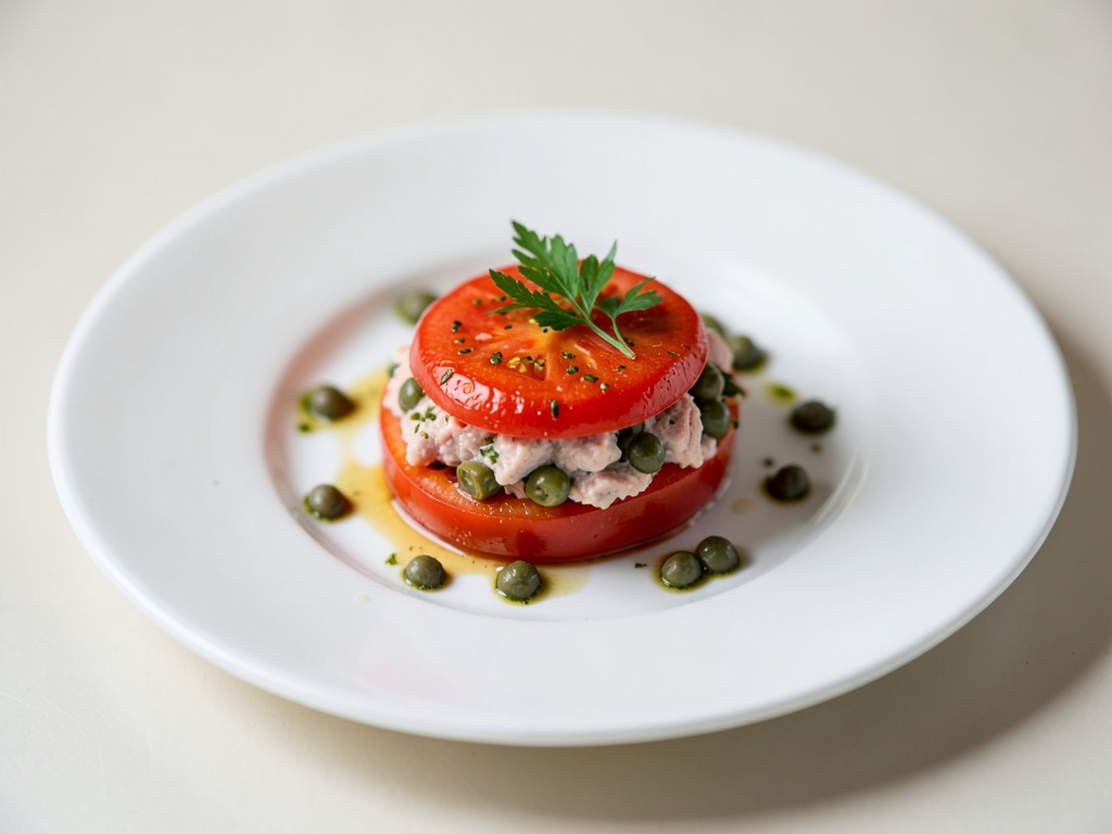 Pomodori ripieni con tonno e capperi