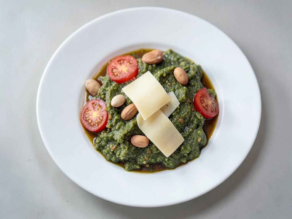 Pesto di pomodori e olive