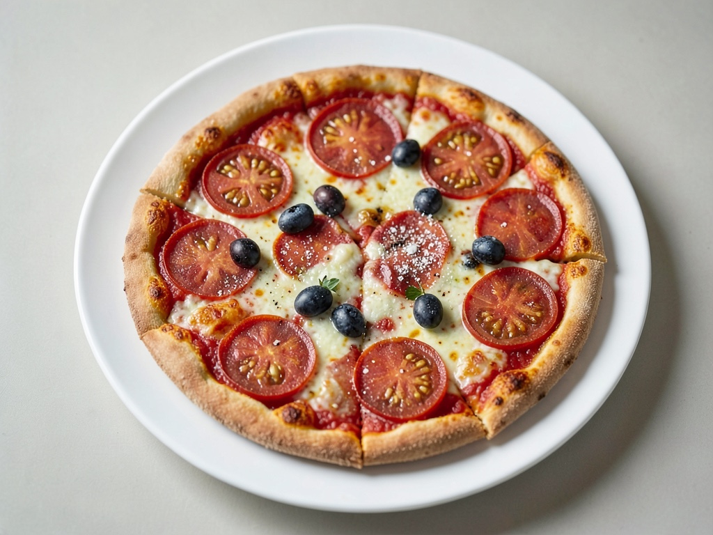 Pizza Salame e Pomodoro dalla teglia
