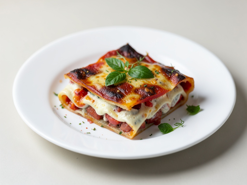 Vegetarische Tomaten-Ricotta-Lasagne