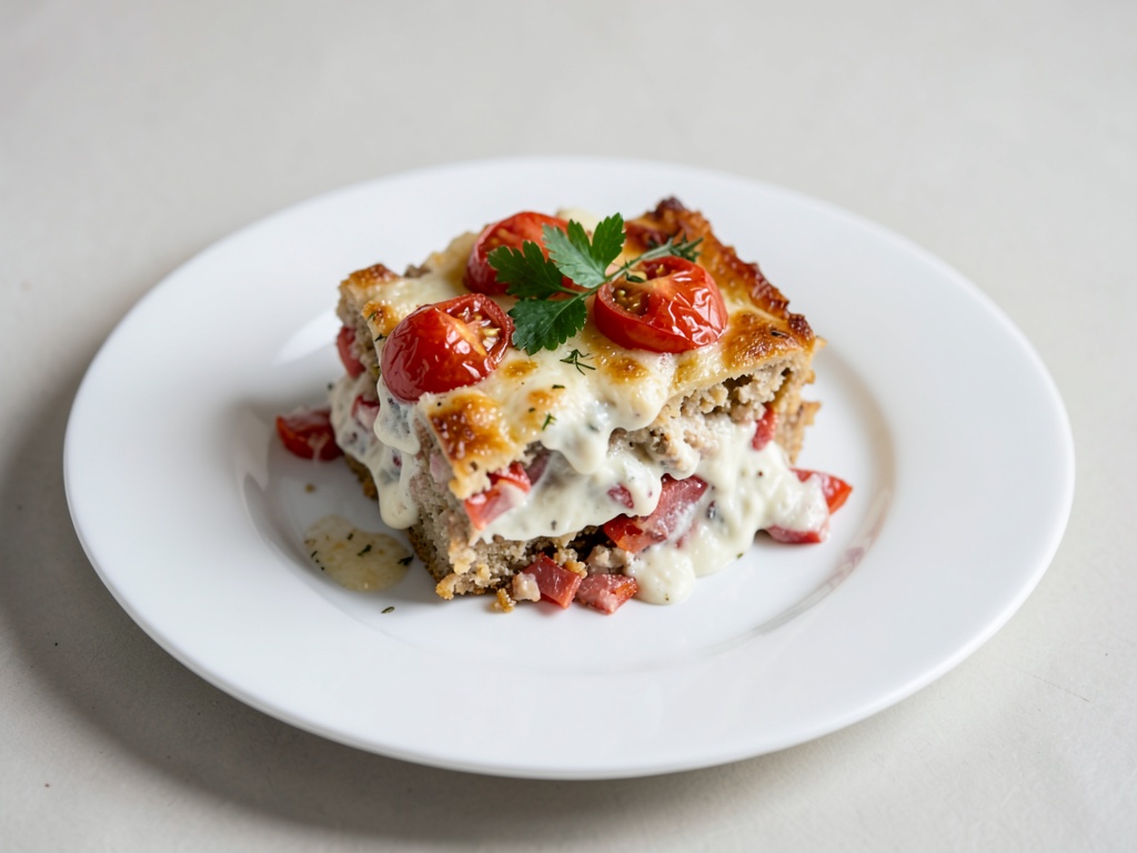 Gratin cremoso al pomodoro e ricotta