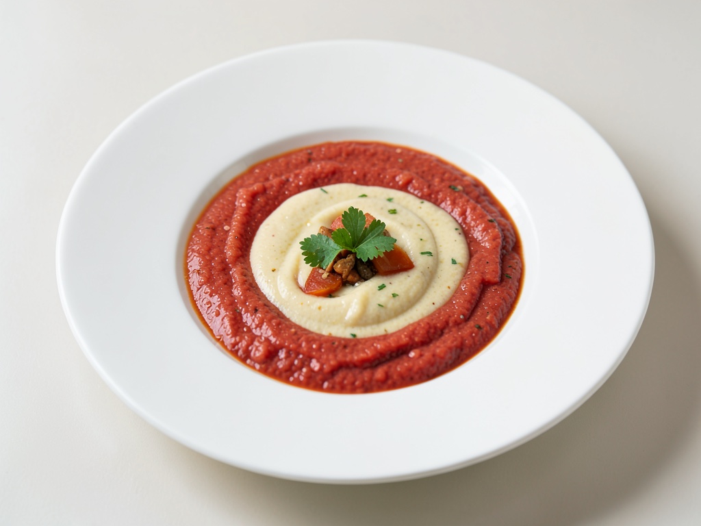 Zuppa di pomodori cremosa