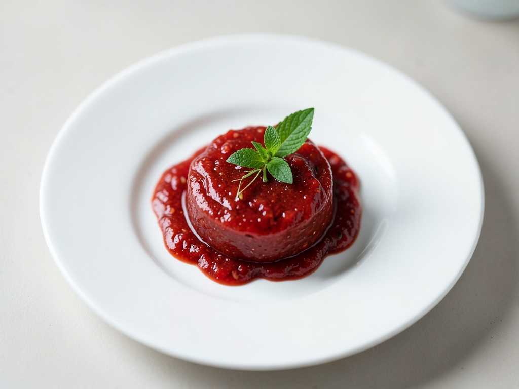 Gelatina di pomodoro fruttata