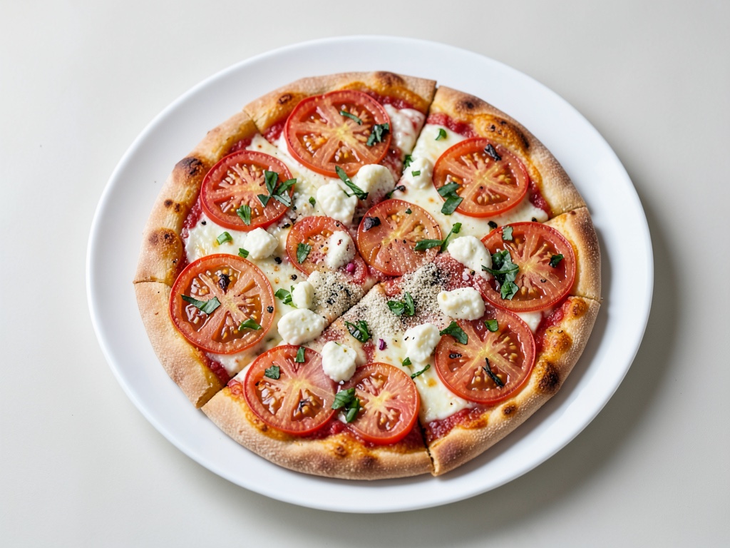 Piccole Pizze al Pomodoro e Ricotta