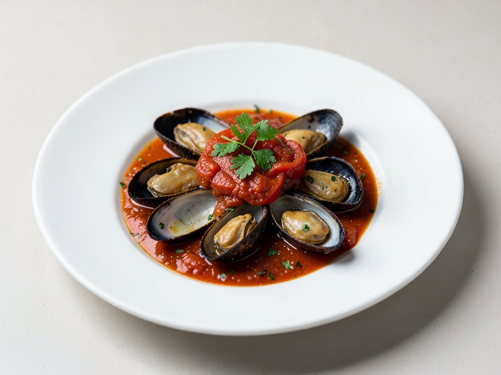 Cozze in salsa di pomodoro fresca