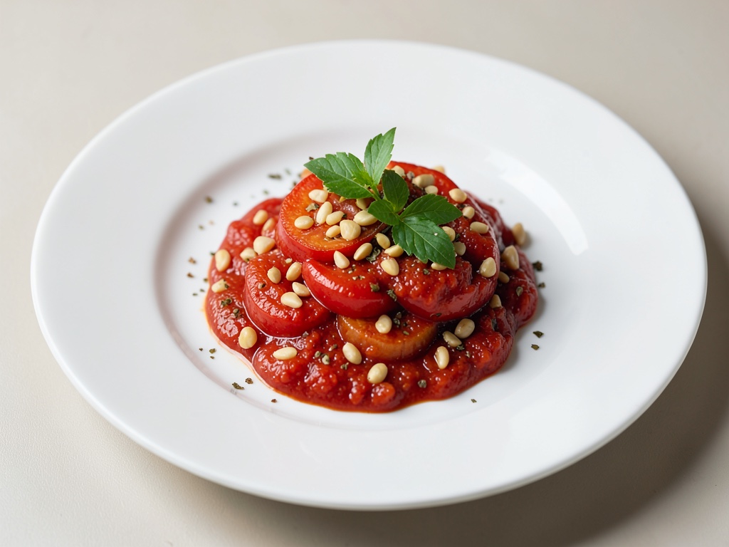 Salsa di pomodori freschi con pinoli