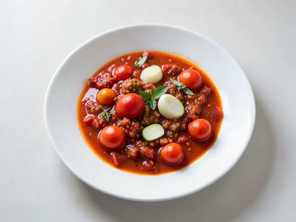 Cremige Tomaten-Zwiebel-Suppe