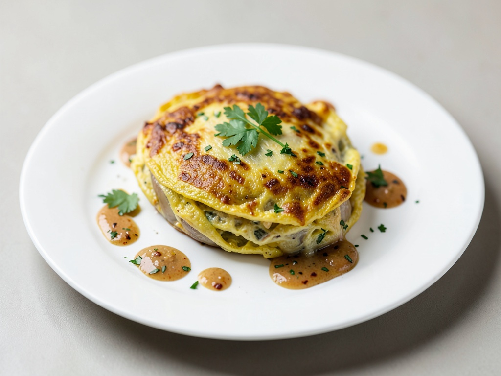 Tortilla española de topinambur