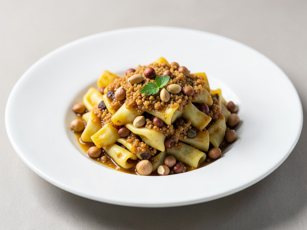 Knuspriger Tortellini-Auflauf mit Haselnuss