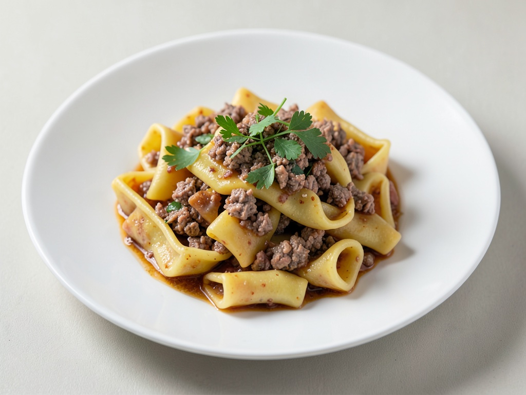 Hausgemachte Tortellini mit Fleischfüllung