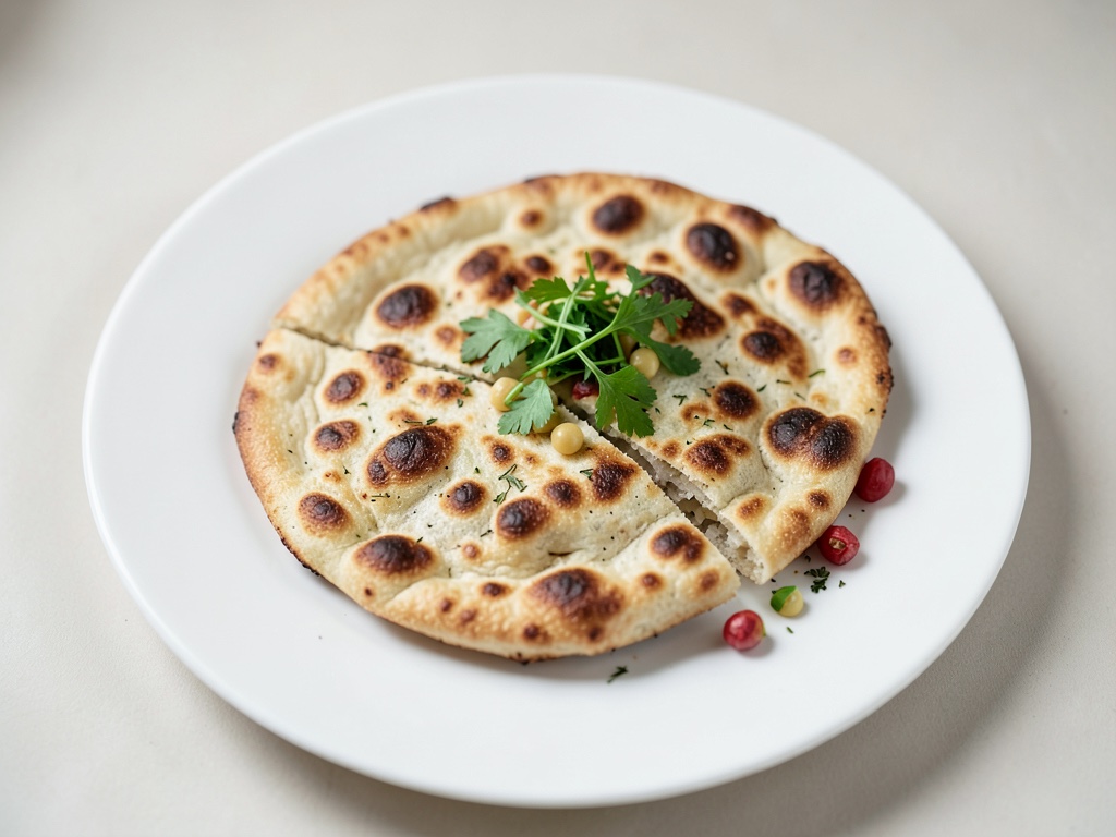 Pan de pita turco crujiente