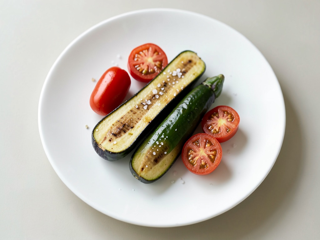 Melanzane grigliate al forno con salsa di pomodoro