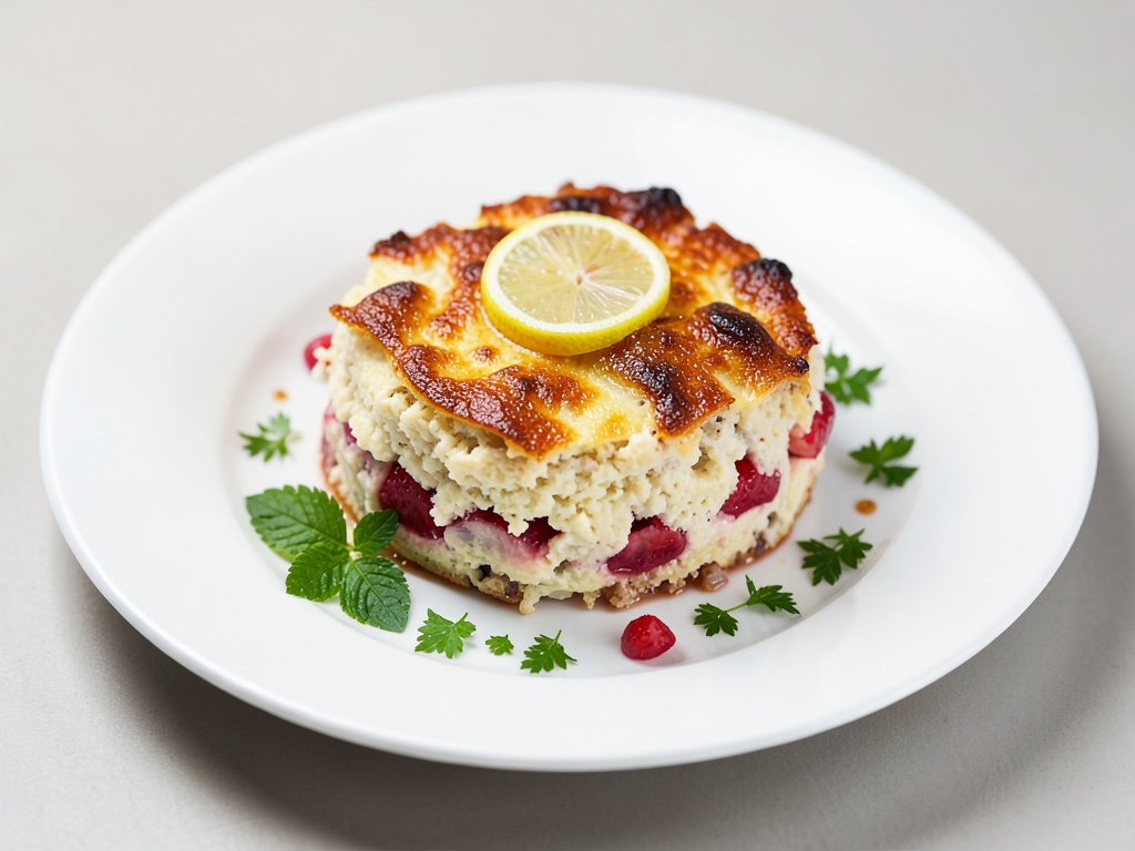 Crumble di fragole e quark dorato al limone