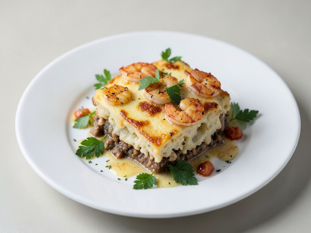 Gamberetti croccanti gratinati